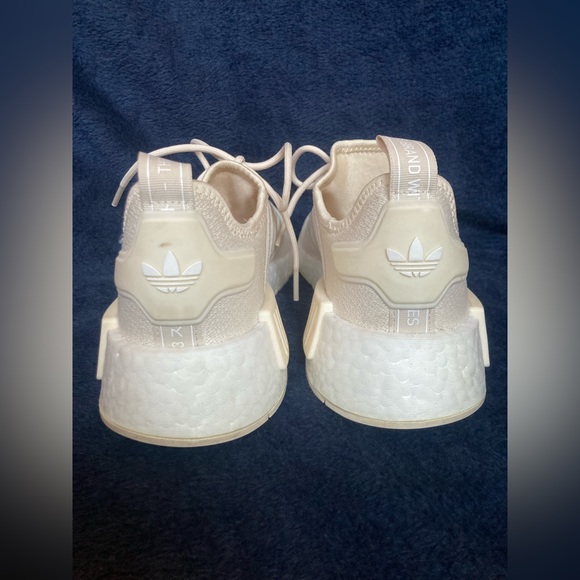 Adidas NMD R1 Womens 8.5 in Cream - Picture 5 of 8